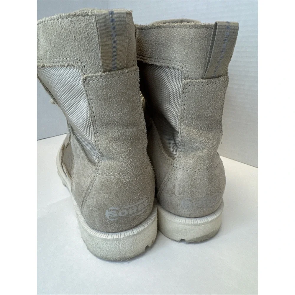 Sorel‎ Caribou OTM Womens Boots Sz 9.5 Taupe Beige Snow Boot Outdoors